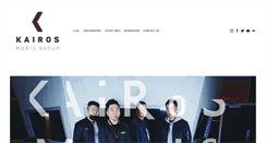 Desktop Screenshot of kairosmusicgroup.com